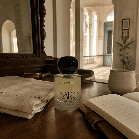 Golden Hour — The Glow | 50ml Eau de Parfum Luxury Eau de Parfum | Premium Indian Fragrance by Bare Affair