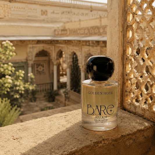 Golden Hour — The Glow | 50ml Eau de Parfum Luxury Eau de Parfum | Premium Indian Fragrance by Bare Affair